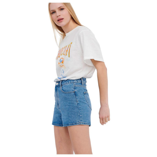 Funky Buddha Γυναικείο σορτς jean Funky Buddha Γυναικείο σορτς jean